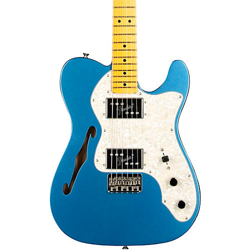 Fender American Vintage II 1972 Telecaster Thinline Electric Guitar Lake Placid Blue