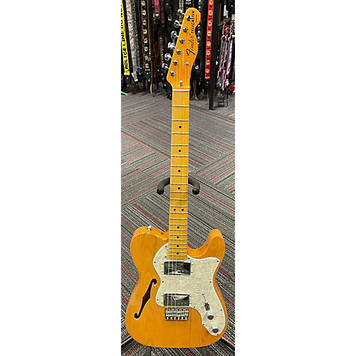 Fender American Vintage II 1972 Telecaster Thinline Solid Body Electric Guitar Natural