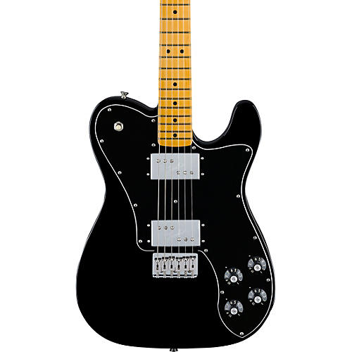 Fender American Vintage II 1975 Telecaster Deluxe Electric Guitar Black