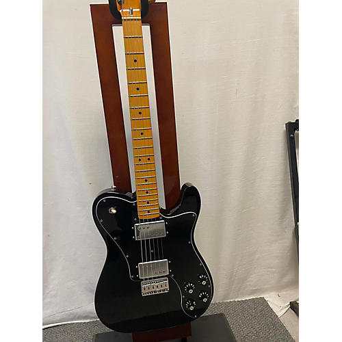 Fender American Vintage II 1975 Telecaster Deluxe Solid Body Electric Guitar Black