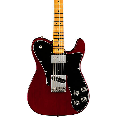 Fender American Vintage II 1977 Telecaster Custom Maple Fingerboard Electric Guitar Wine