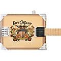 Lace Americana Acoustic-Electric Cigar Box Guitar 4 string3 string