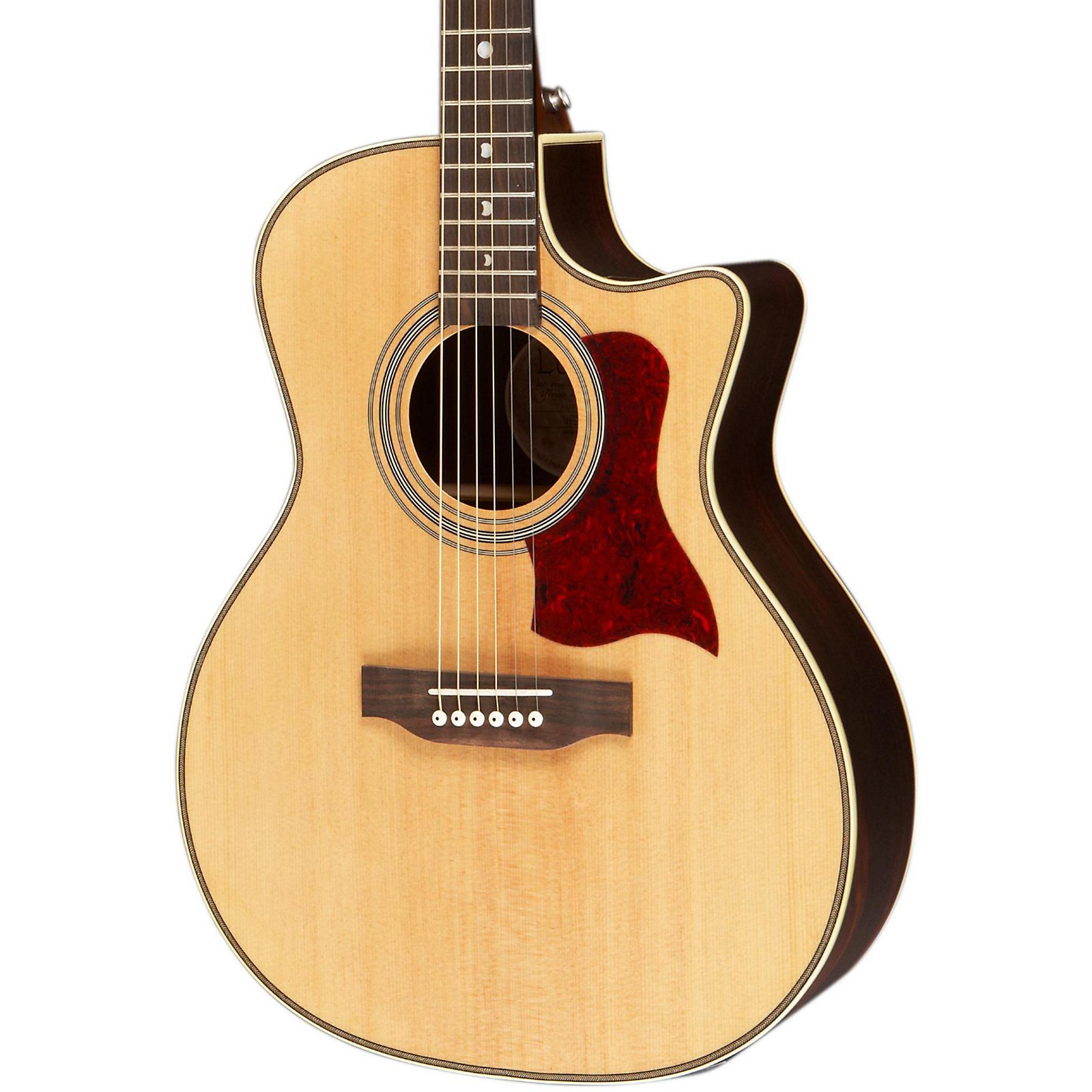 Luna Guitars Americana Classic AMF 100 Folk Cutaway Acoustic-Electric