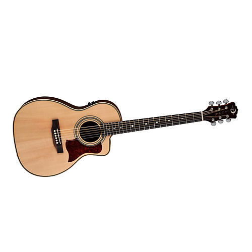 Americana Classic AMP 100 Parlor Cutaway Acoustic-Electric Guitar