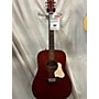 Used Art & Lutherie Americana Tennessee Red QIT Acoustic Electric Guitar Red