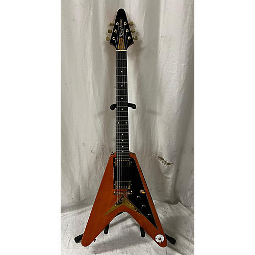 Epiphone Amos Arthur Flying V Solid Body Electric Guitar Natural