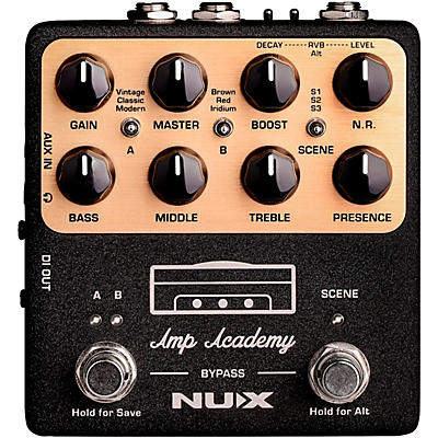 NUX Amp Academy Amp Modeler, IR Loader and Effects Pedal