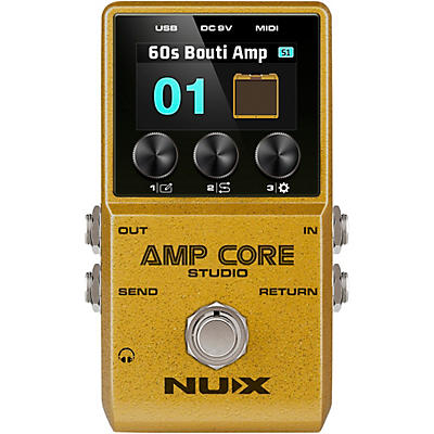 NUX Amp Core Studio Amp Modeling Pedal