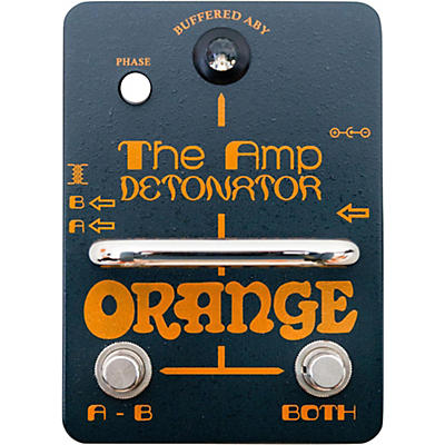 Orange Amplifiers Amp Detonator ABY Amp Switcher Guitar Pedal