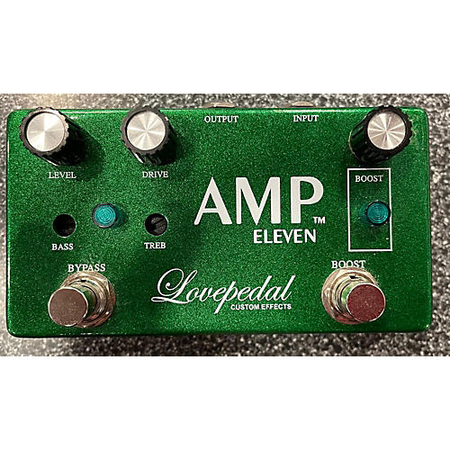 Lovepedal Amp Eleven Overdrive Boost Effect Pedal