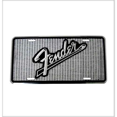 Amp Grille License Plate