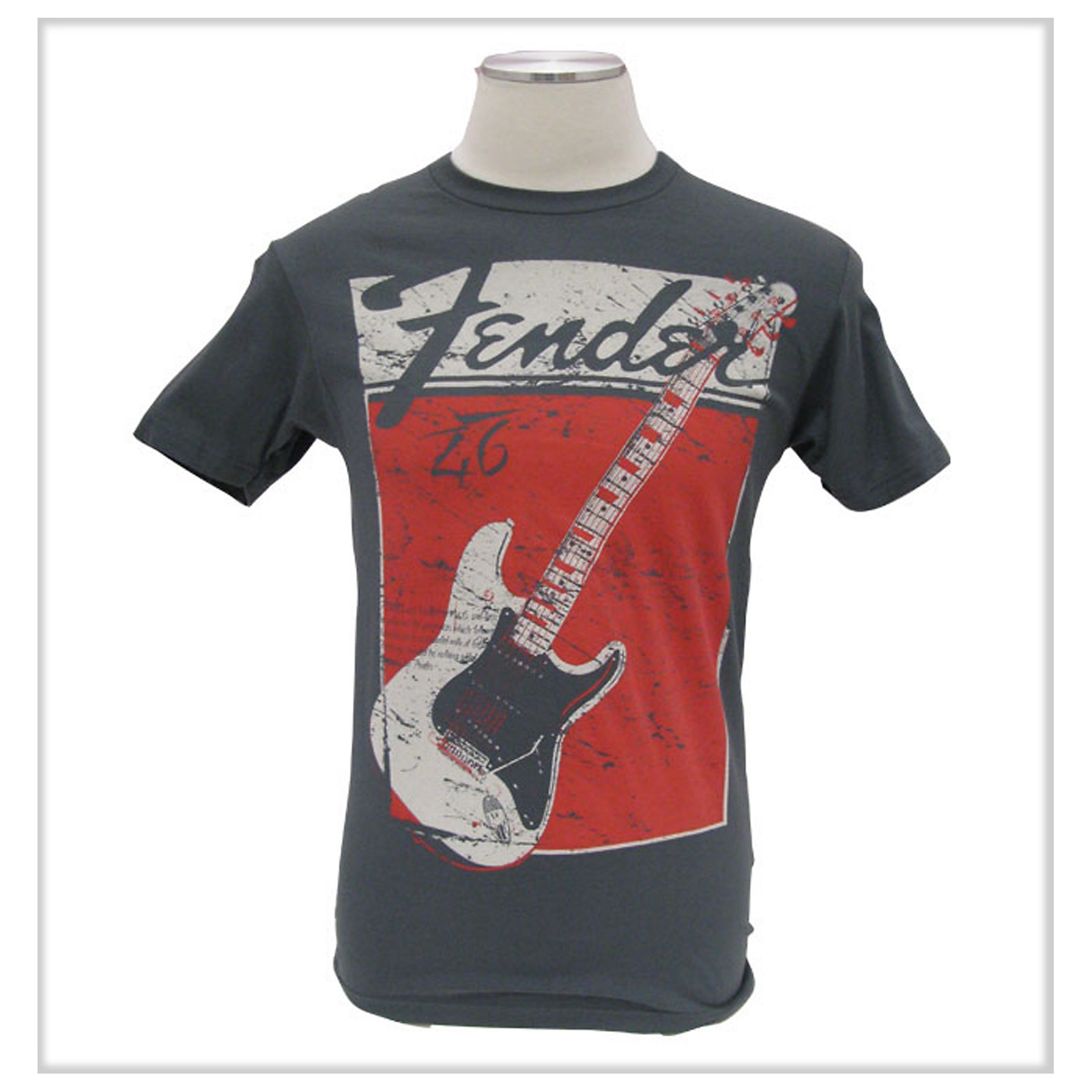 Fender Amp Logo Distressed TShirt Musician's Friend