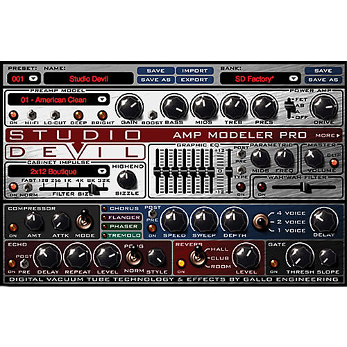 Studio Devil Amp Modeler Pro Software Download