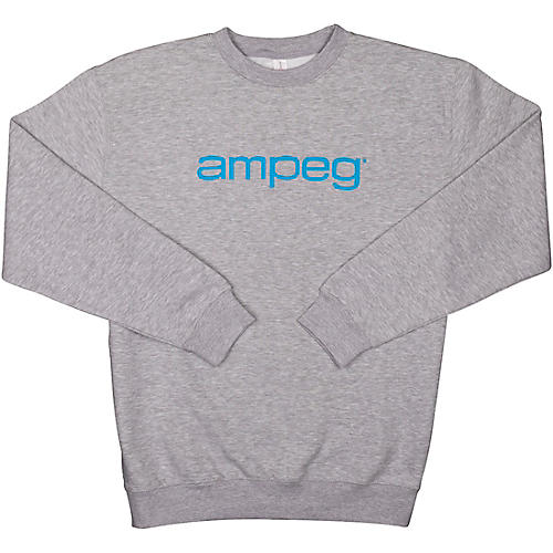 Ampeg Ampeg Lane Crew Neck Pullover-Grey Large Gray