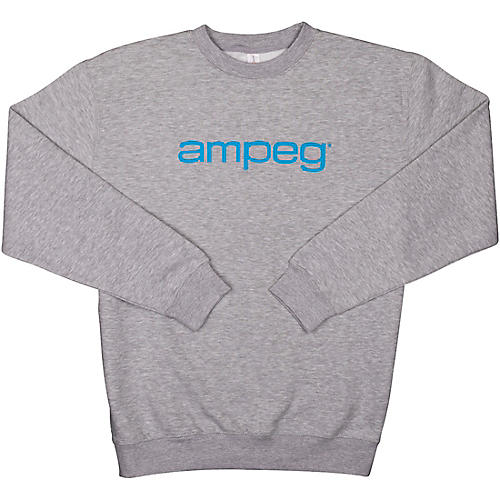 Ampeg Ampeg Lane Crew Neck Pullover-Grey X Large Gray