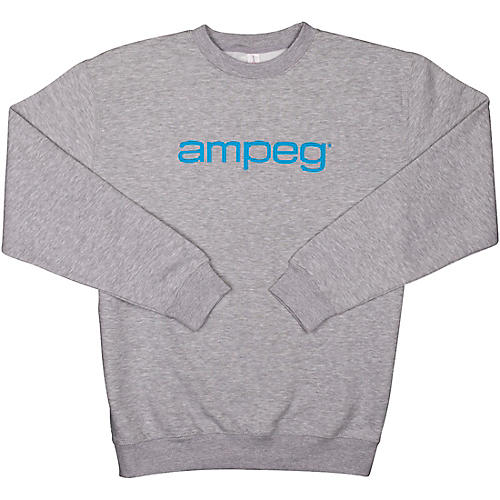 Ampeg Ampeg Lane Crew Neck Pullover-Grey XX Large Gray