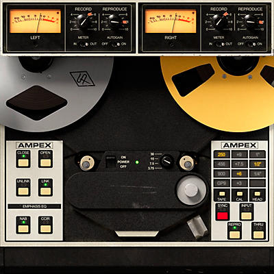 Universal Audio Ampex ATR-102 Mastering Tape Recorder Plug-in (Software Download)