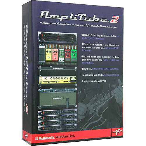 AmpliTube 2 Electric Guitar Amplifier and Effects Modeling Plug-in Software