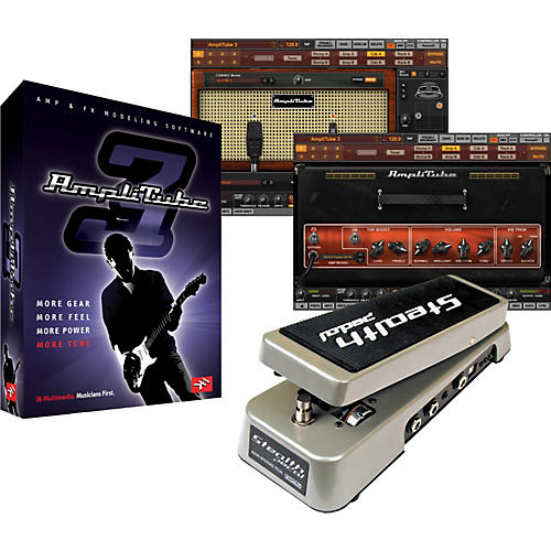 AmpliTube 3 Software + StealthPedal USB-Powered Audio Interface/Software Controller