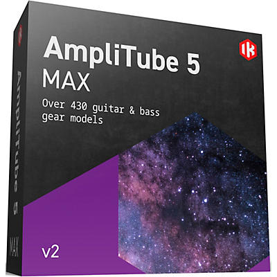 IK Multimedia AmpliTube 5 MAX v2 Modeling Software