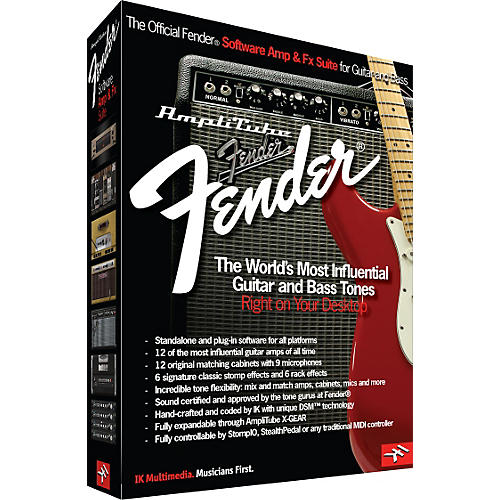 AmpliTube Fender Software Amp & Effects Suite