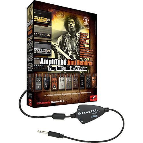 AmpliTube Hendrix Studio Software/ Stealthplug USB Audio Interface Package