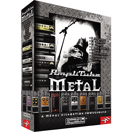 AmpliTube Metal Amp and Stompbox Modeling Software