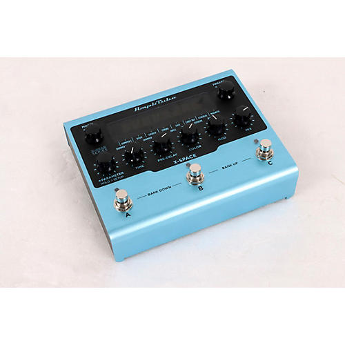 IK Multimedia AmpliTube X-SPACE Reverb Effects Pedal Condition 3 - Scratch and Dent Blue 197881065409