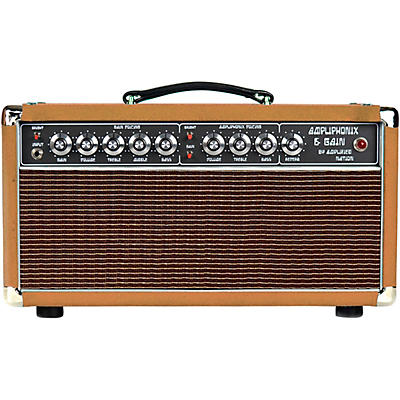Amplified Nation Ampliphonix and Gain 50W Tube Guitar Amp Head -
