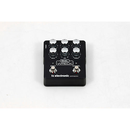 TC Electronic Ampworx Dual Wreck Preamp Pedal Condition 3 - Scratch and Dent Black 197881297107