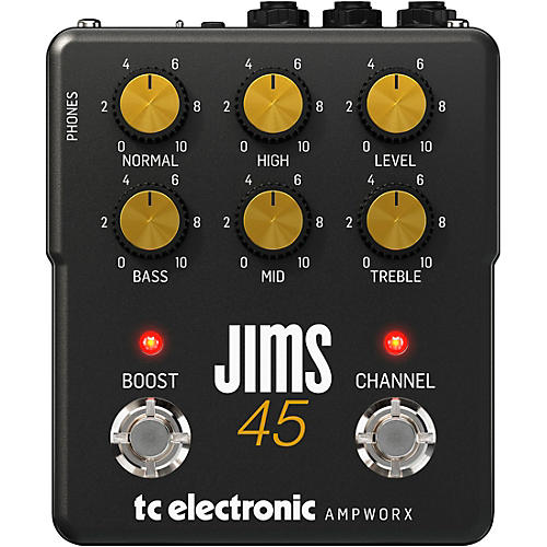 TC Electronic Ampworx JIMS 45 Preamp Pedal Black