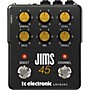 Open-Box TC Electronic Ampworx JIMS 45 Preamp Pedal Condition 2 - Blemished Black 197881216771