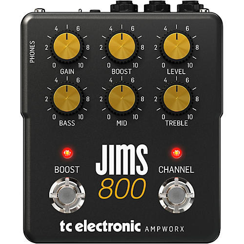 TC Electronic Ampworx JIMS 800 Preamp Pedal Condition 1 - Mint Black