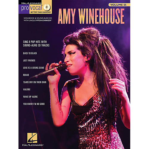 Amy Winehouse - Pro Vocal Songbook & CD For Female Singers Volume 55