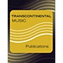 Transcontinental Music An American Kedushah SATB Composed by Alice Parker