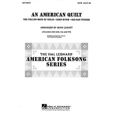 Hal Leonard An American Quilt (A Collection of 3 American Folksongs) SATB arranged by John Leavitt