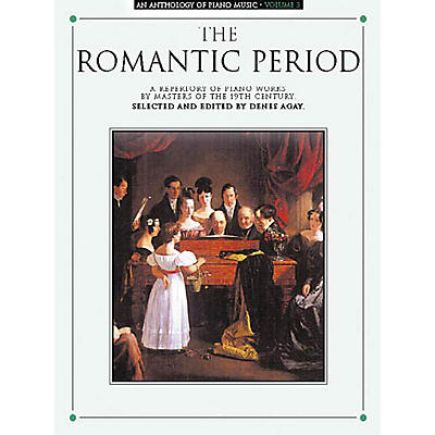 Music Sales An Anthology of Piano Music Volume 3: The Romantic Period Yorktown Series Softcover