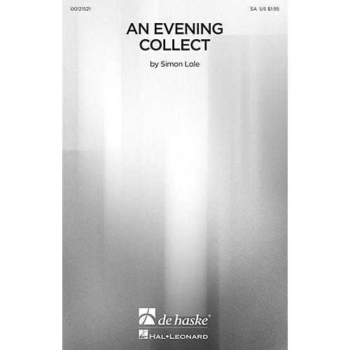De Haske Music An Evening Collect SA composed by Simon Lole
