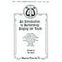 Shawnee Press An Introduction to Barbershop Singing for Youth TTB arranged by Tom Gentry