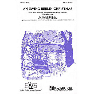 Hal Leonard An Irving Berlin Christmas (Medley) SATB arranged by Roger Emerson