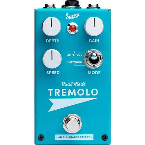 Supro Analog Harmonic Tremolo Pedal