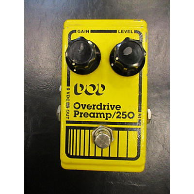 DOD Analog Overdrive Preamp 250 Effect Pedal