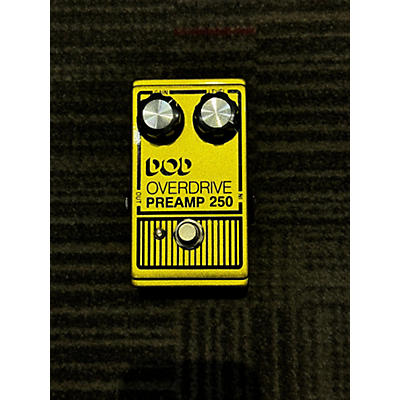 DOD Analog Overdrive Preamp 250 Effect Pedal