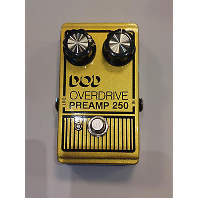 DOD Analog Overdrive Preamp 250 Effect Pedal