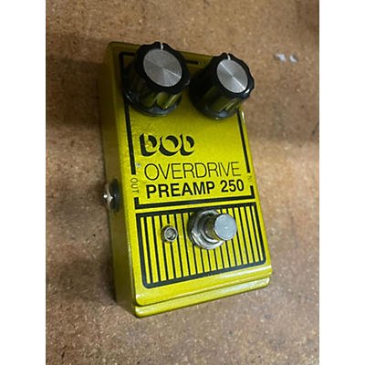 DOD Analog Overdrive Preamp 250 Effect Pedal