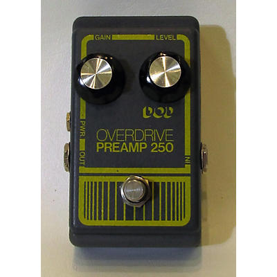 DOD Analog Overdrive Preamp 250 Grey Box Effect Pedal