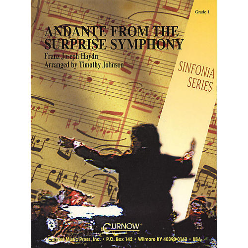 Andante from the Surprise Symphony (Grade 1 - Score Only) Concert Band Level 1 by Timothy Johnson