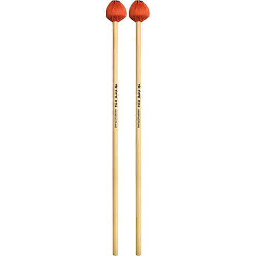 Vic Firth Anders Astrand Signature Rattan Handle Mallet Very Hard Orange Cord