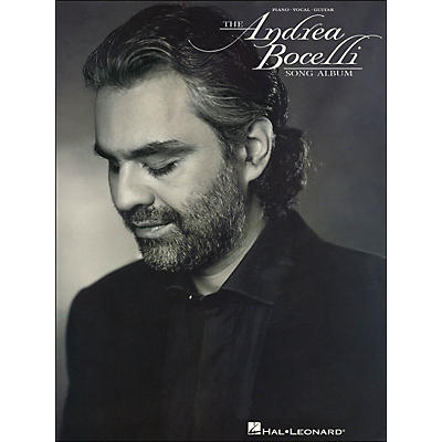 Hal Leonard Andrea Bocelli Song Album arranged for piano, vocal, and guitar (P/V/G)