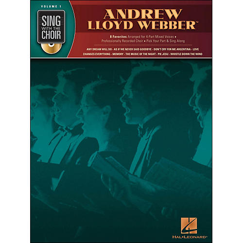 Hal Leonard Andrew Lloyd Webber - Sing with The Choir Series Vol. 1 Book/CD